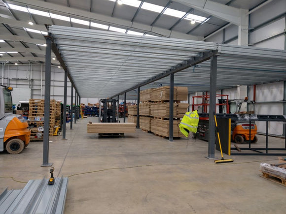 New 500 Sq M Fire rate Mezzanine Floor